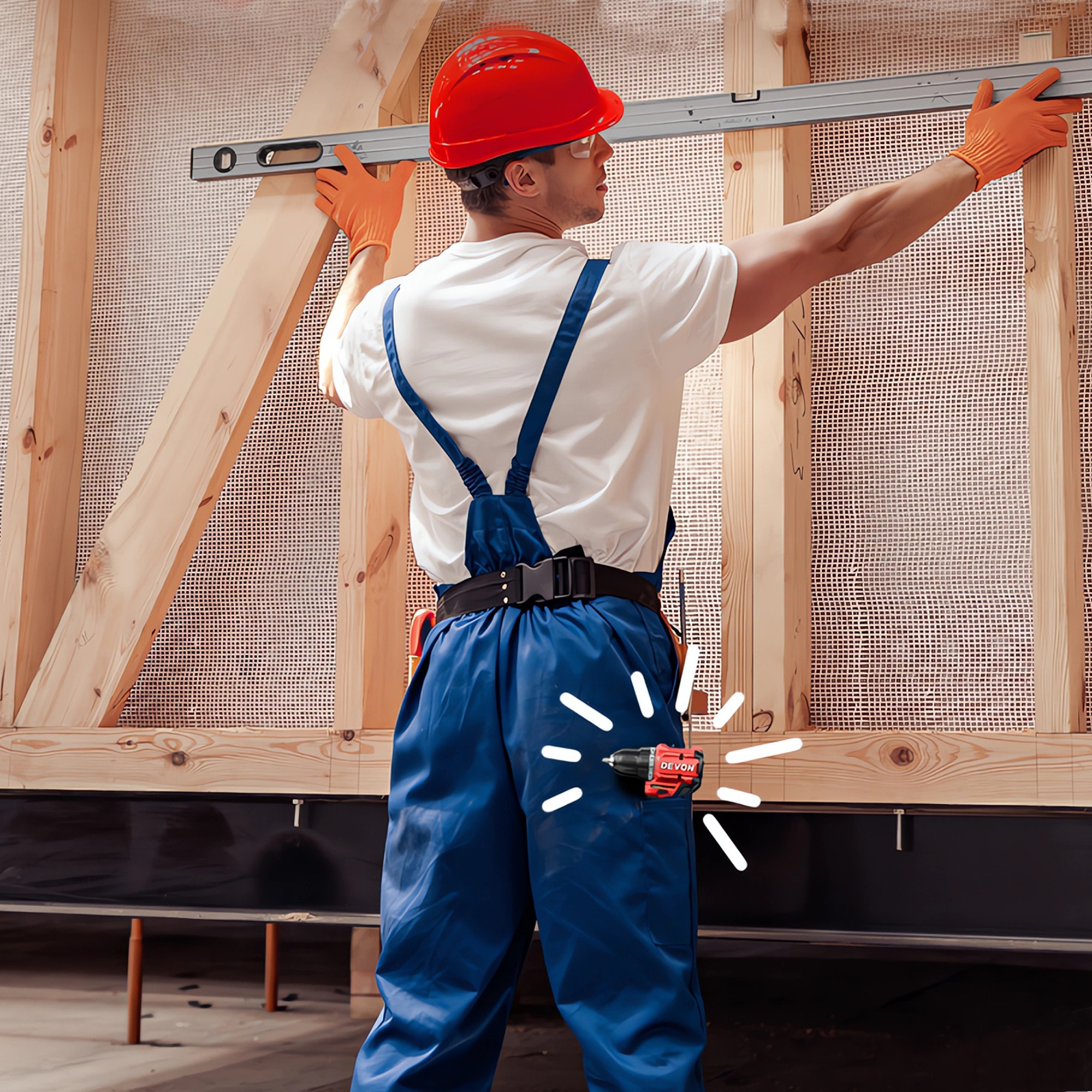 DEVON Cordless Electric Drill 5208 Multifuctional Screwdriver 