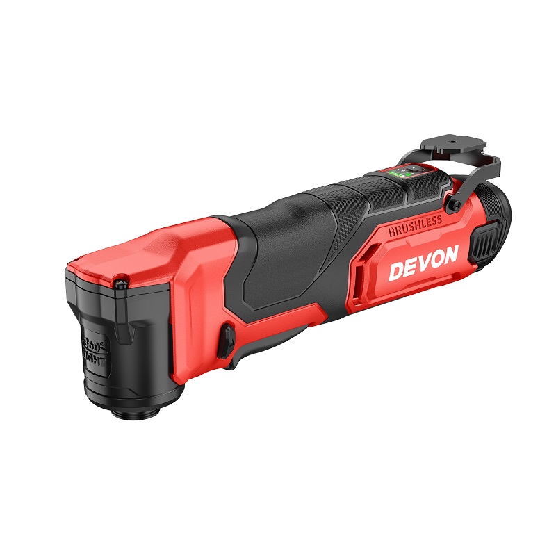 DEVON 5771-LI-12 Angle Impact Screwdriver | 12V Brushless Right Angle Impact Driver