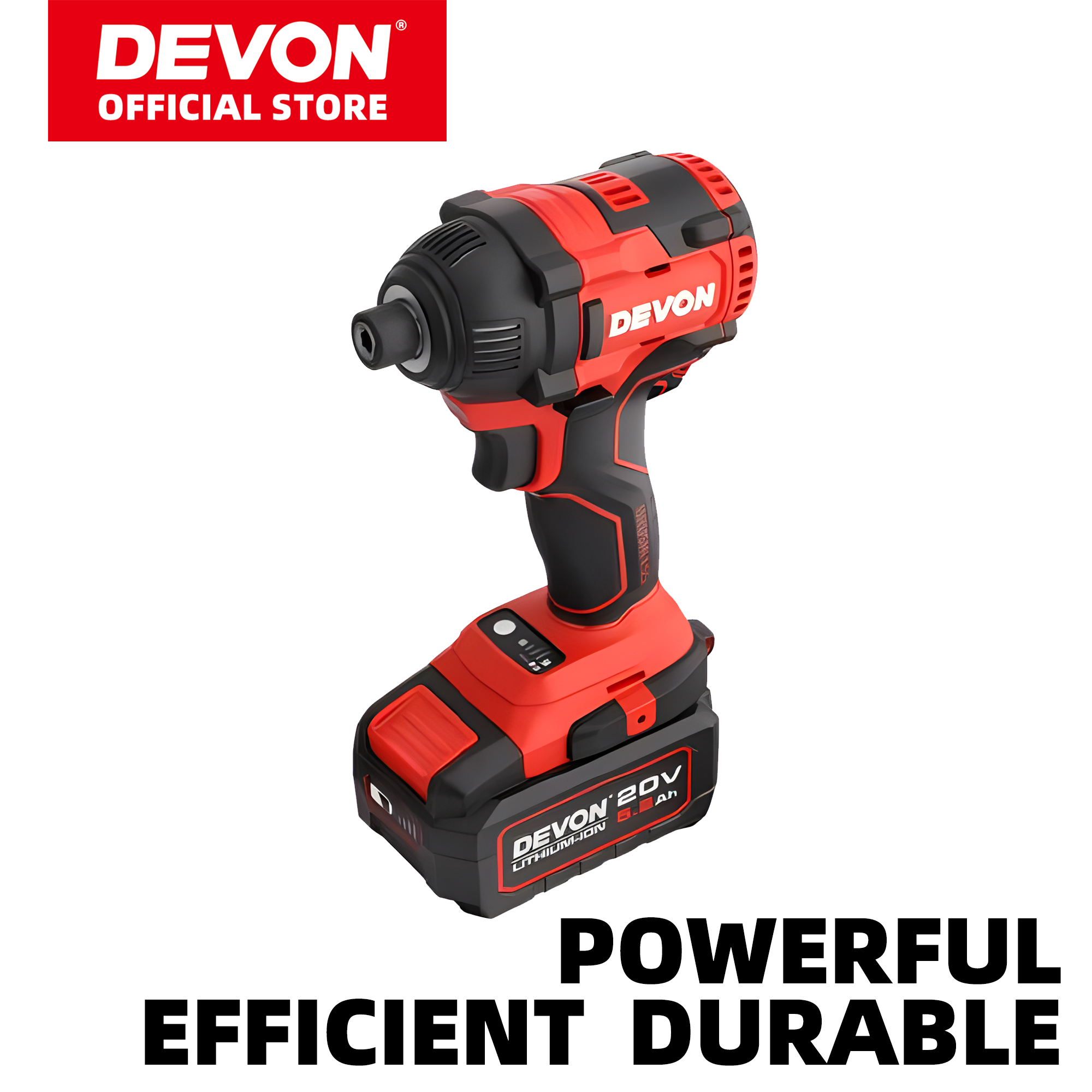 DEVON Impact Driver Cordless 5733-Li-20H  with battery