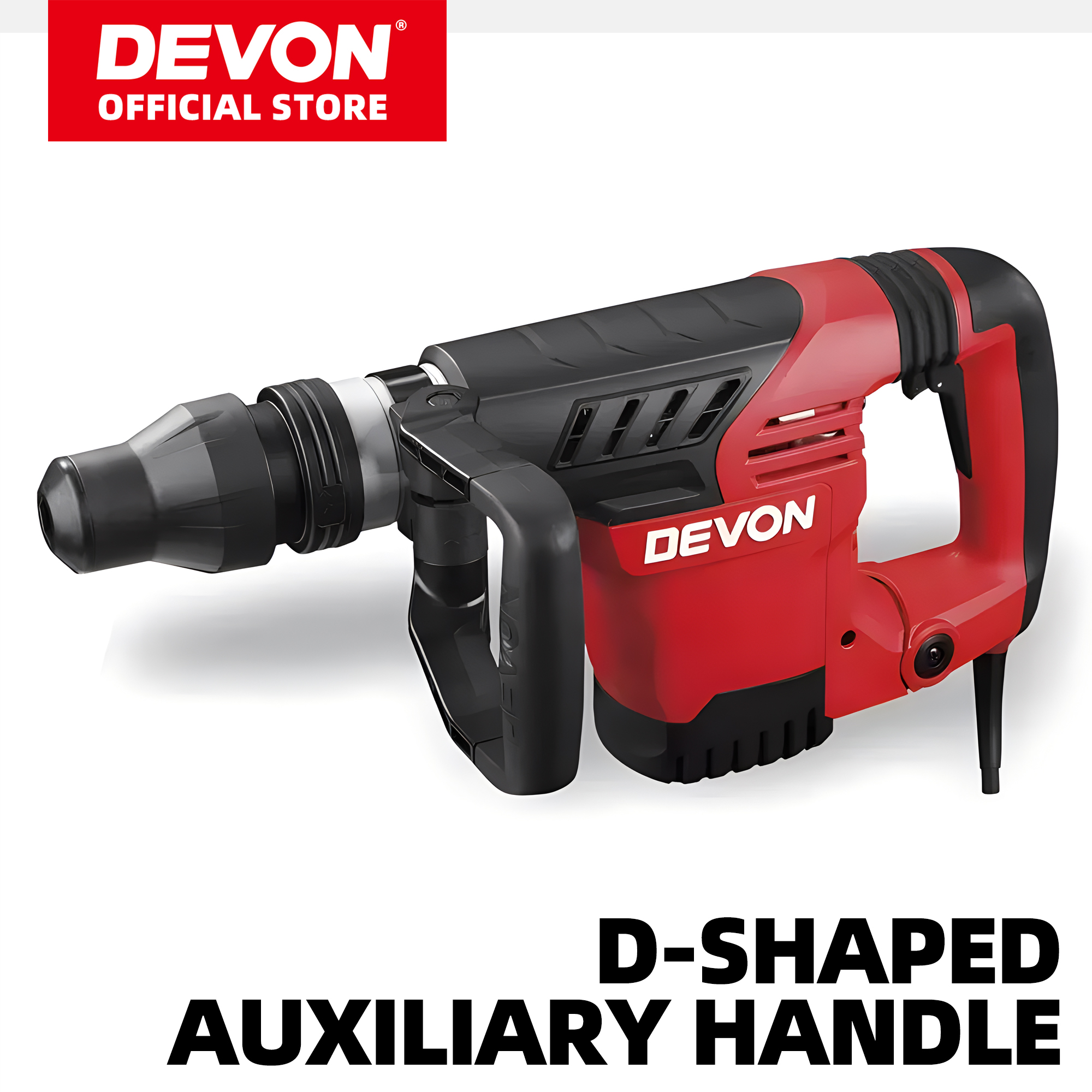 DEVON 1161-12 Demolition Hammer (5KG) with SDS Max