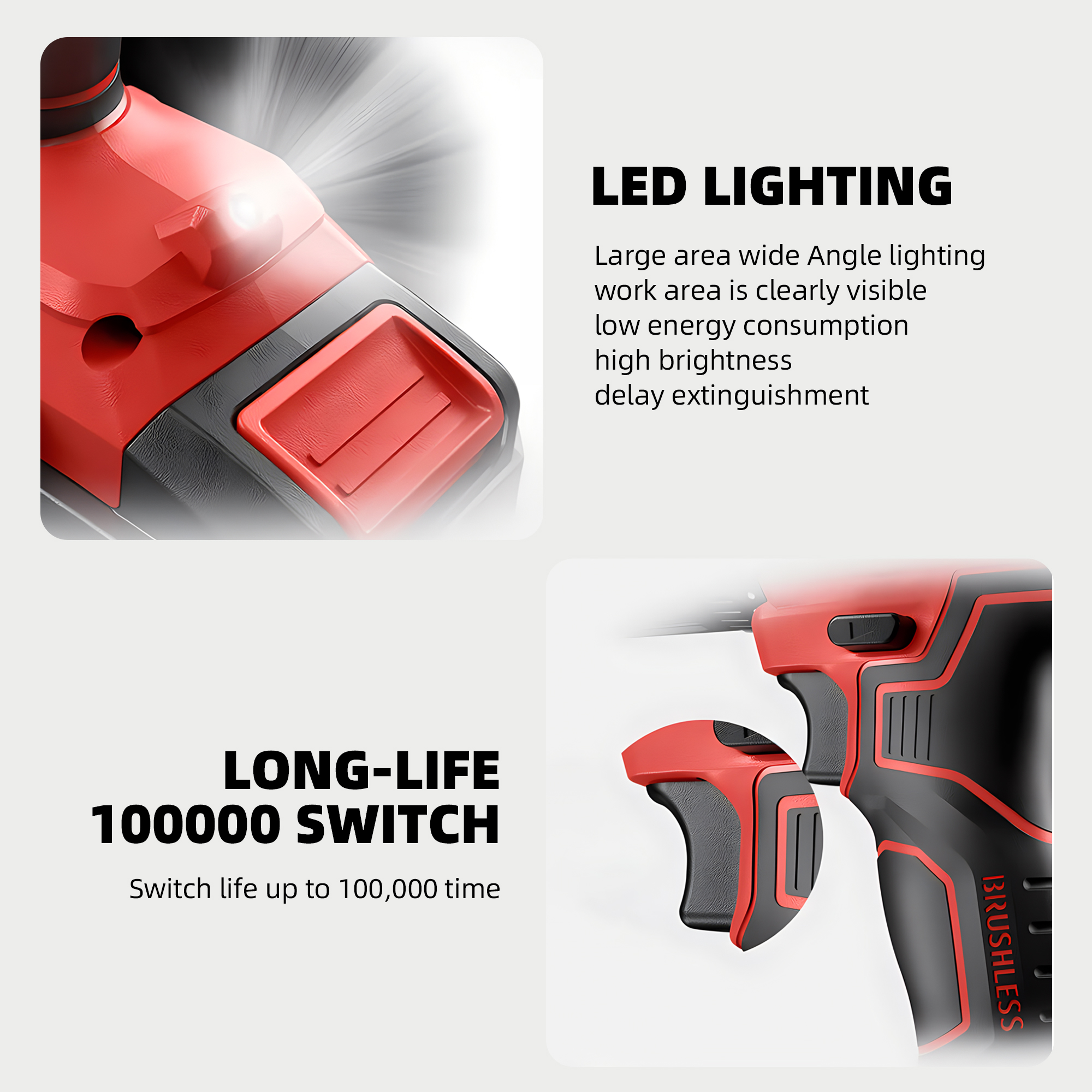 DEVON Driver Drill 5298 Cordless Lithium-ion 20V 