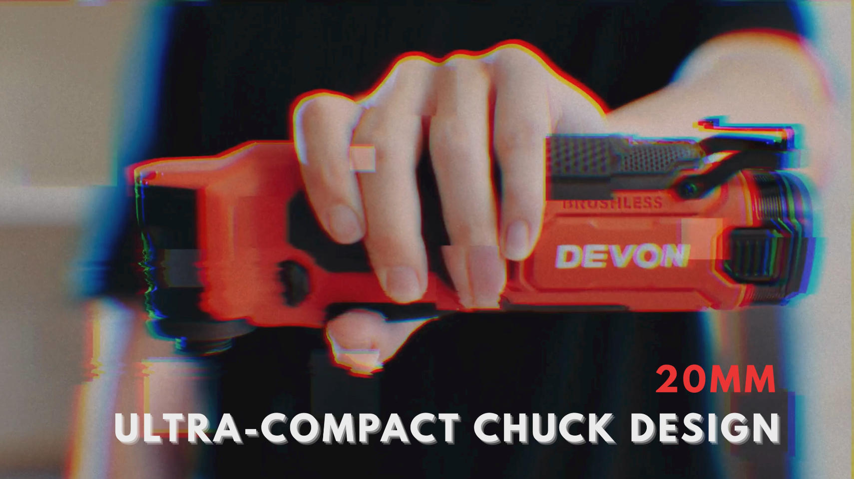 DEVON 5771 angle impact screwdriver 12V brushless right angle impact driver