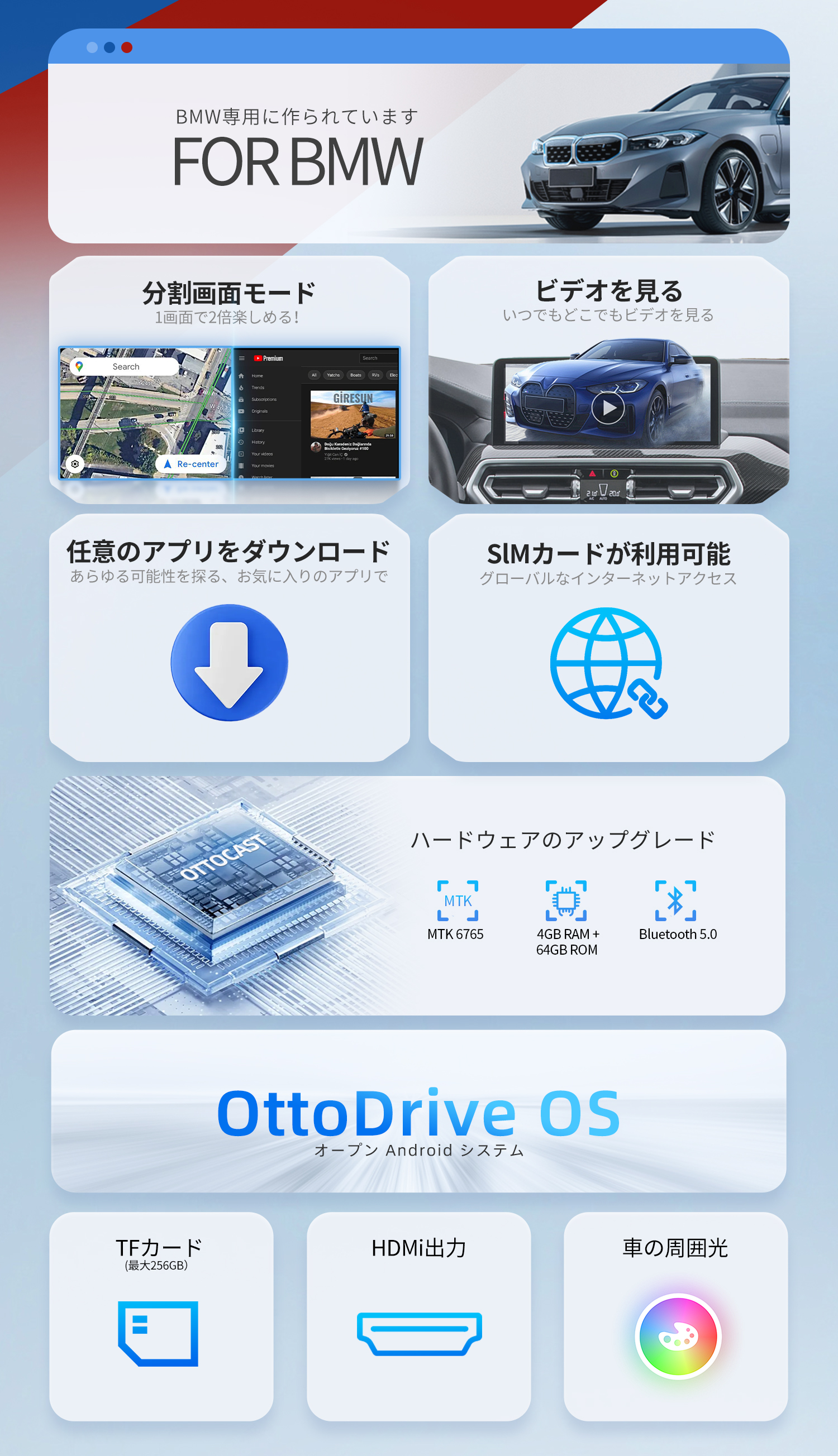 ✨公式サイト限定販売💝TK 専用割引- OttoAibox i3 CarPlay AI