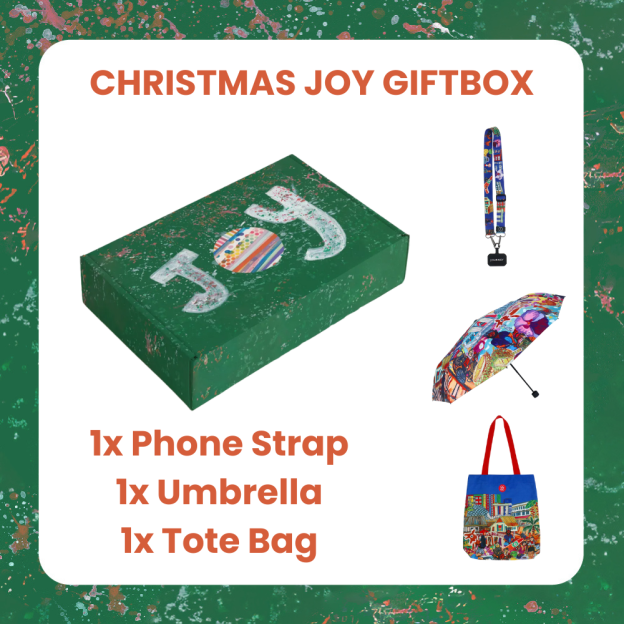 CHRISTMAS JOY GIFTBOX - THREADS OF SINGAPORE COLLECTION