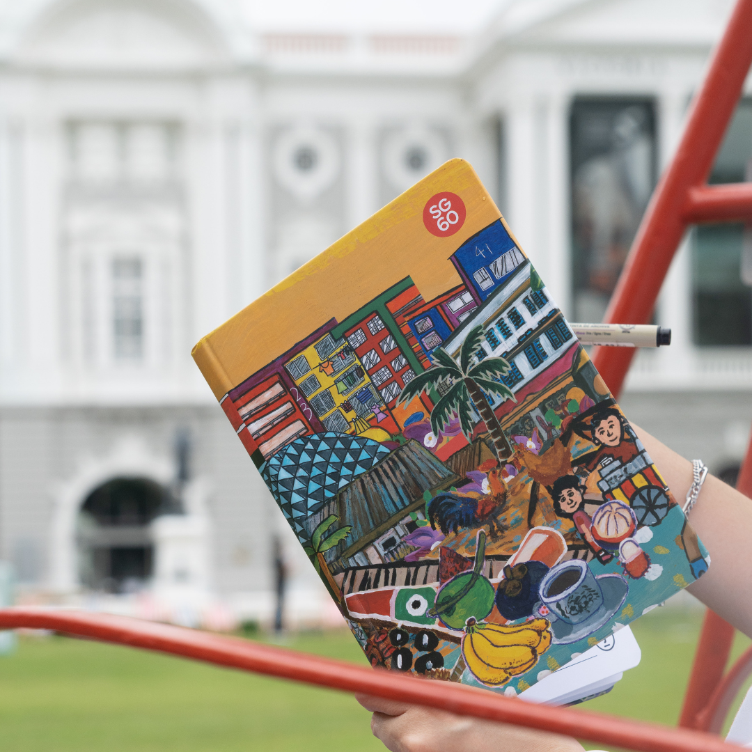 THREADS OF SINGAPORE COLLECTION - HARDCOVER NOTEBOOK