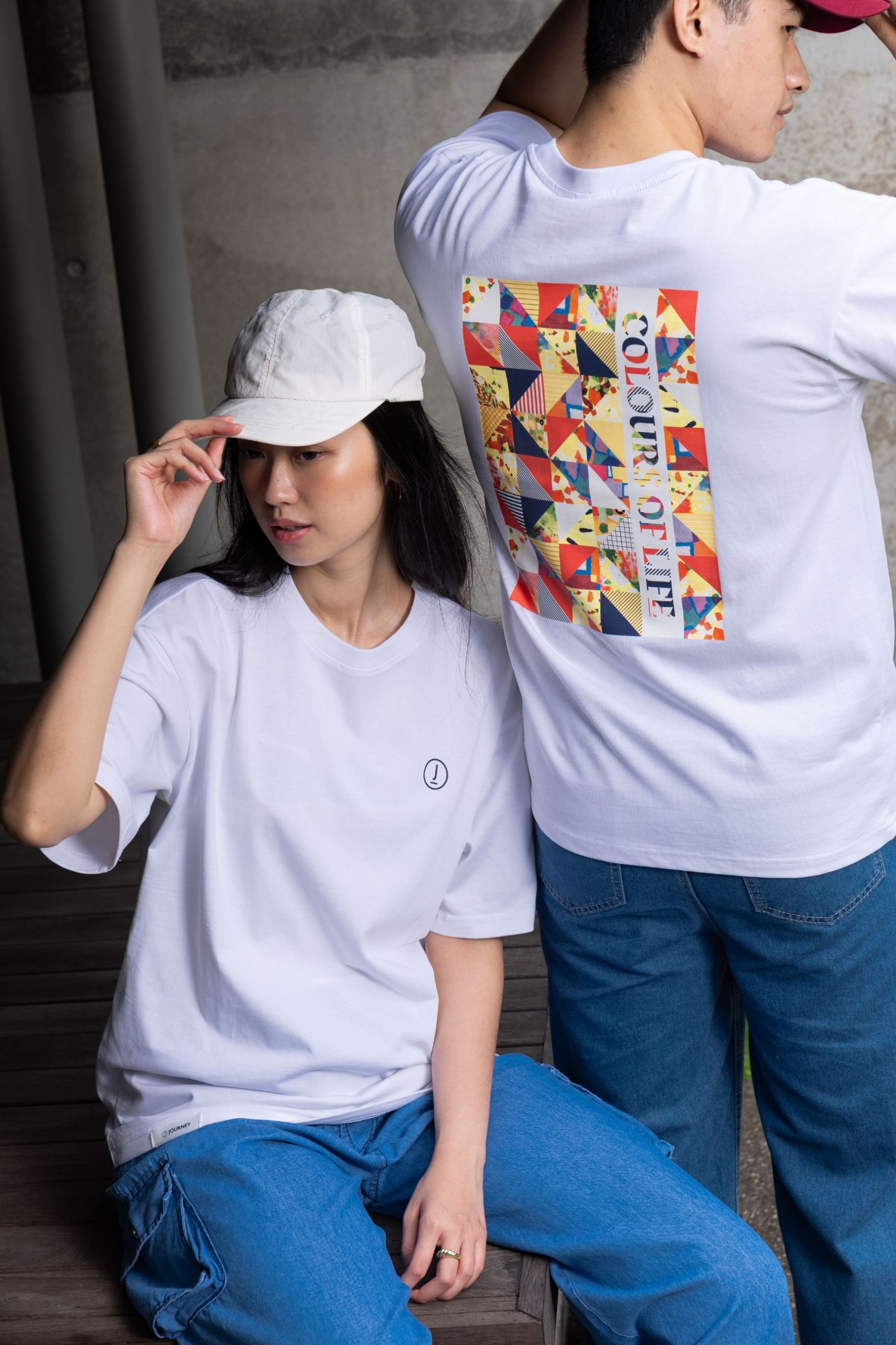 COLOURS OF LIFE COLLECTION - OVERSIZED T-SHIRT