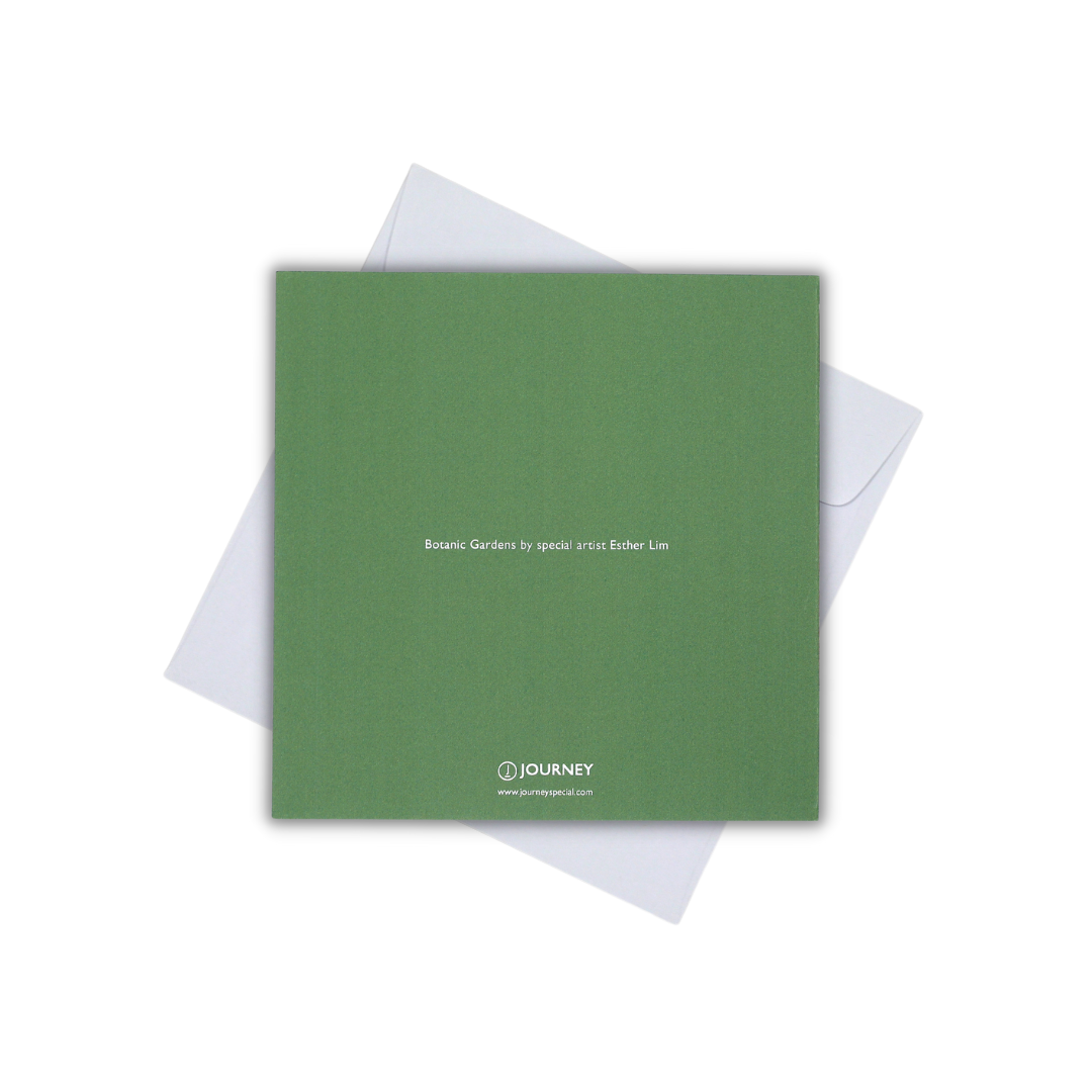 CARD - 16 TODAY (BOTANIC GARDENS)