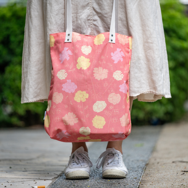 HANA COLLECTION - SOFT CANVAS TOTE BAG