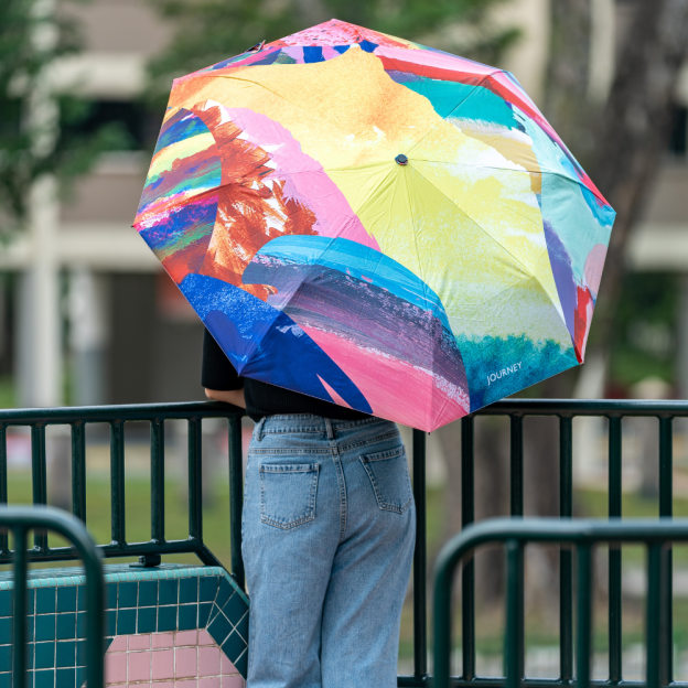 RAINBOW CONNECTION COLLECTION - COMPACT UMBRELLA