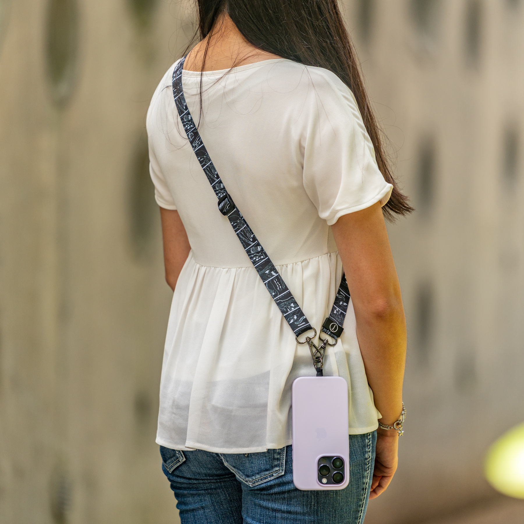 A NEW BEGINNING COLLECTION - CROSS BODY PHONE STRAP