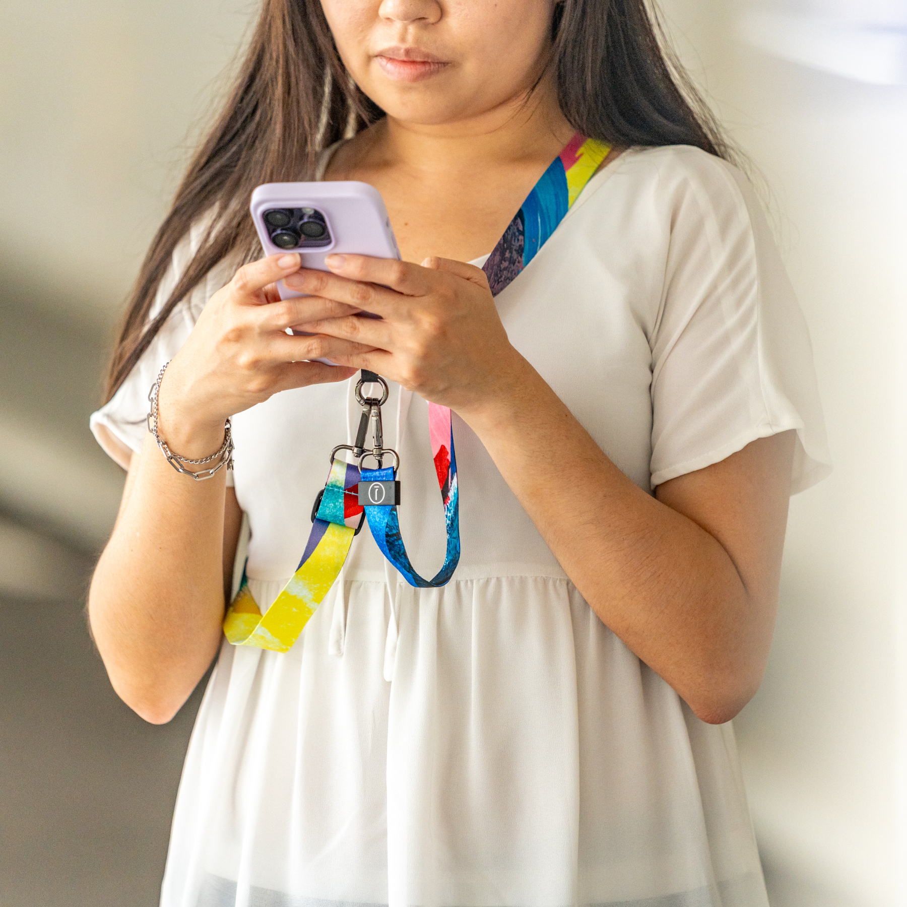 RAINBOW CONNECTION COLLECTION - CROSS BODY PHONE STRAP