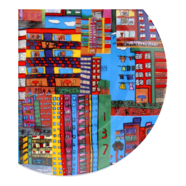 MY HOME COLLECTION - HDB BONE CHINA PLATE