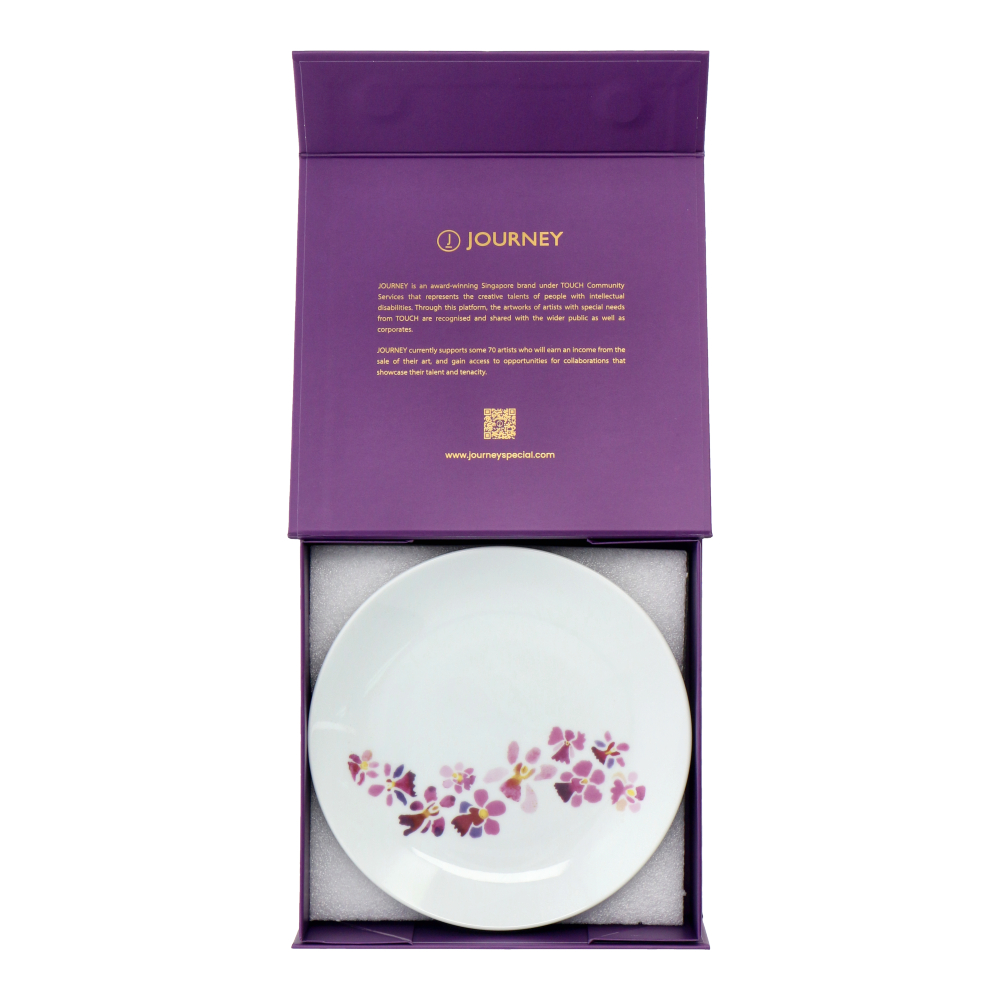 VANDA MISS JOAQUIM COLLECTION PORCELAIN PLATE
