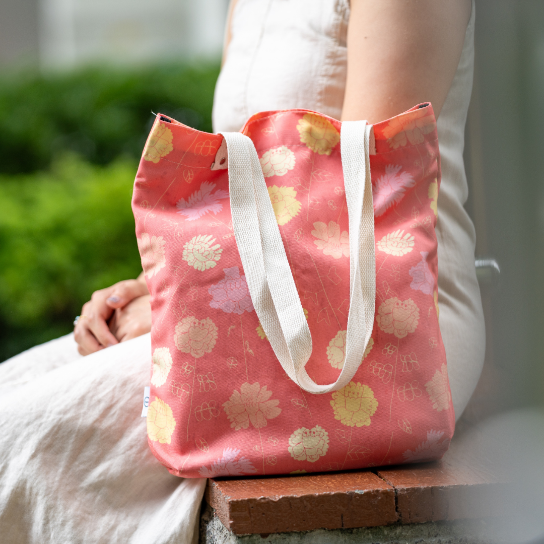 HANA COLLECTION - SOFT CANVAS TOTE BAG