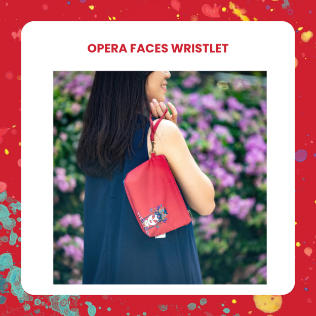 OPERA FACES WRISTLET