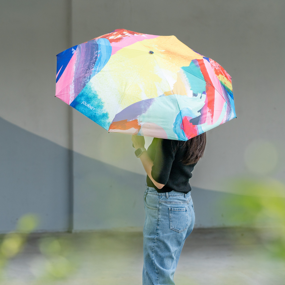 RAINBOW CONNECTION COLLECTION - COMPACT UMBRELLA