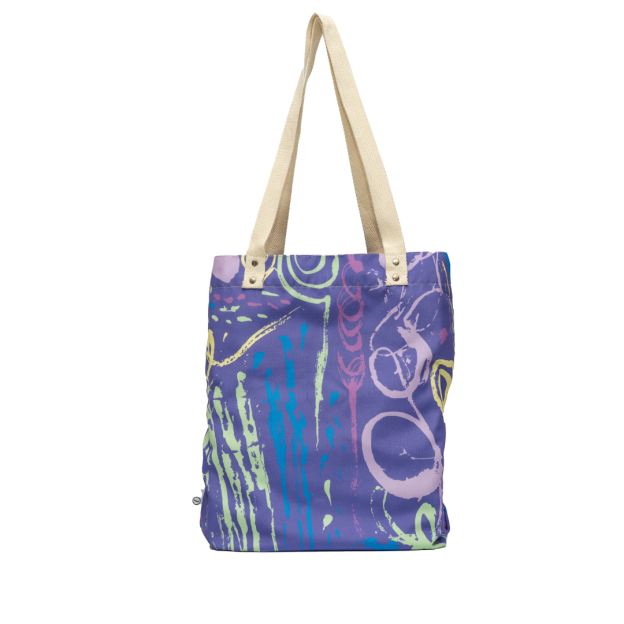 SWIRL COLLECTION - SOFT CANVAS TOTE BAG