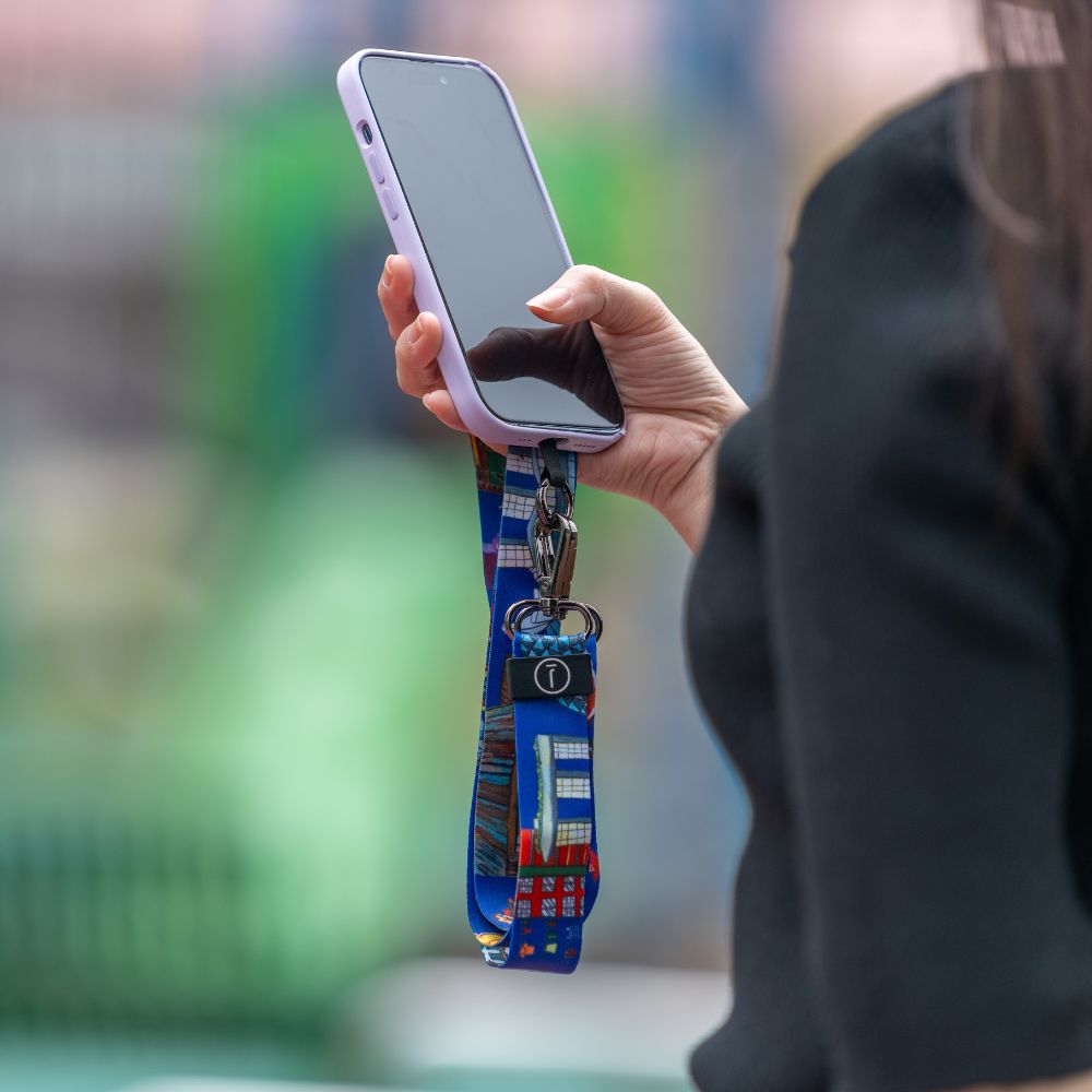 THREADS OF SINGAPORE COLLECTION - CROSS-BODY PHONE STRAP