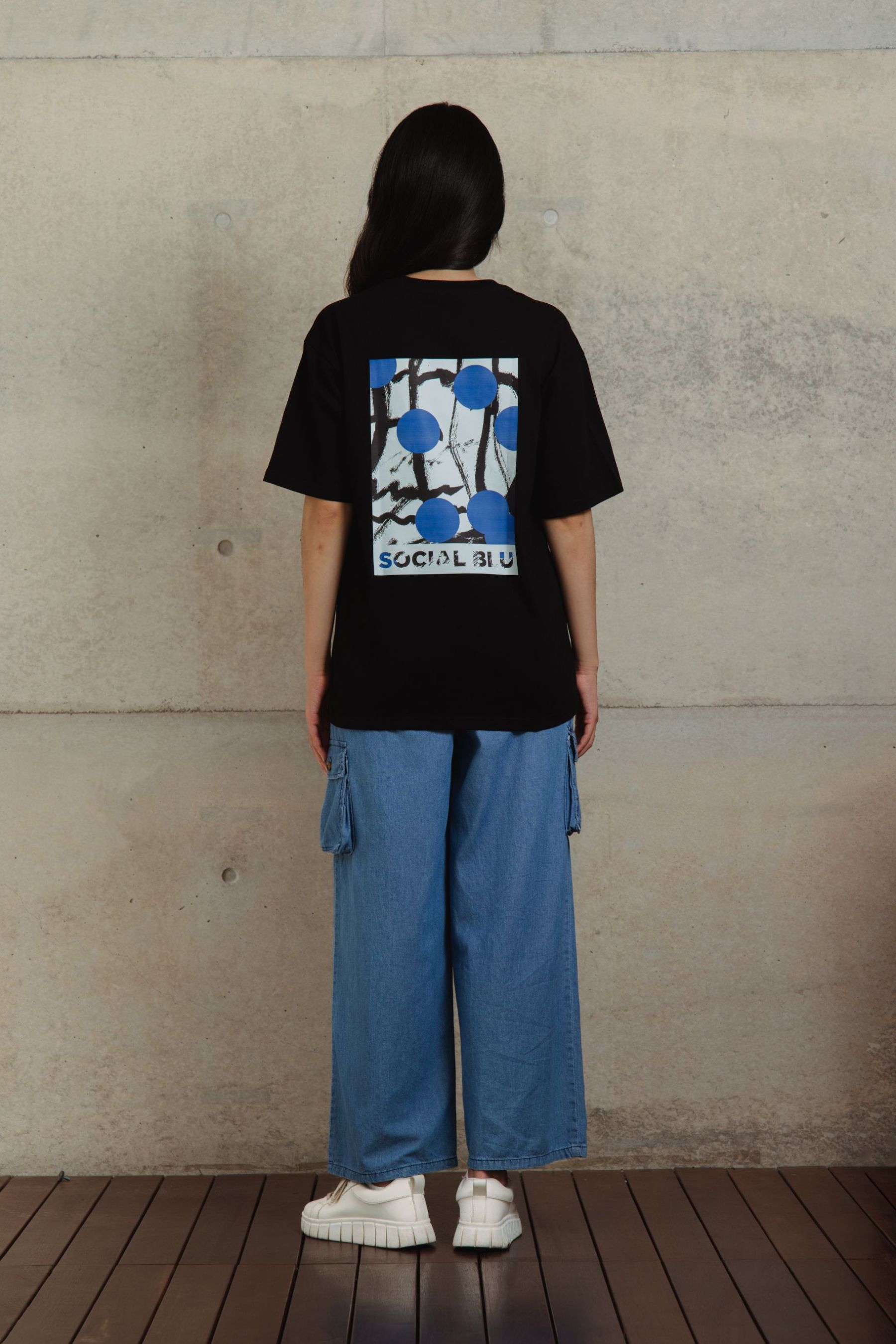 SOCIAL BLU COLLECTION - OVERSIZED T-SHIRT