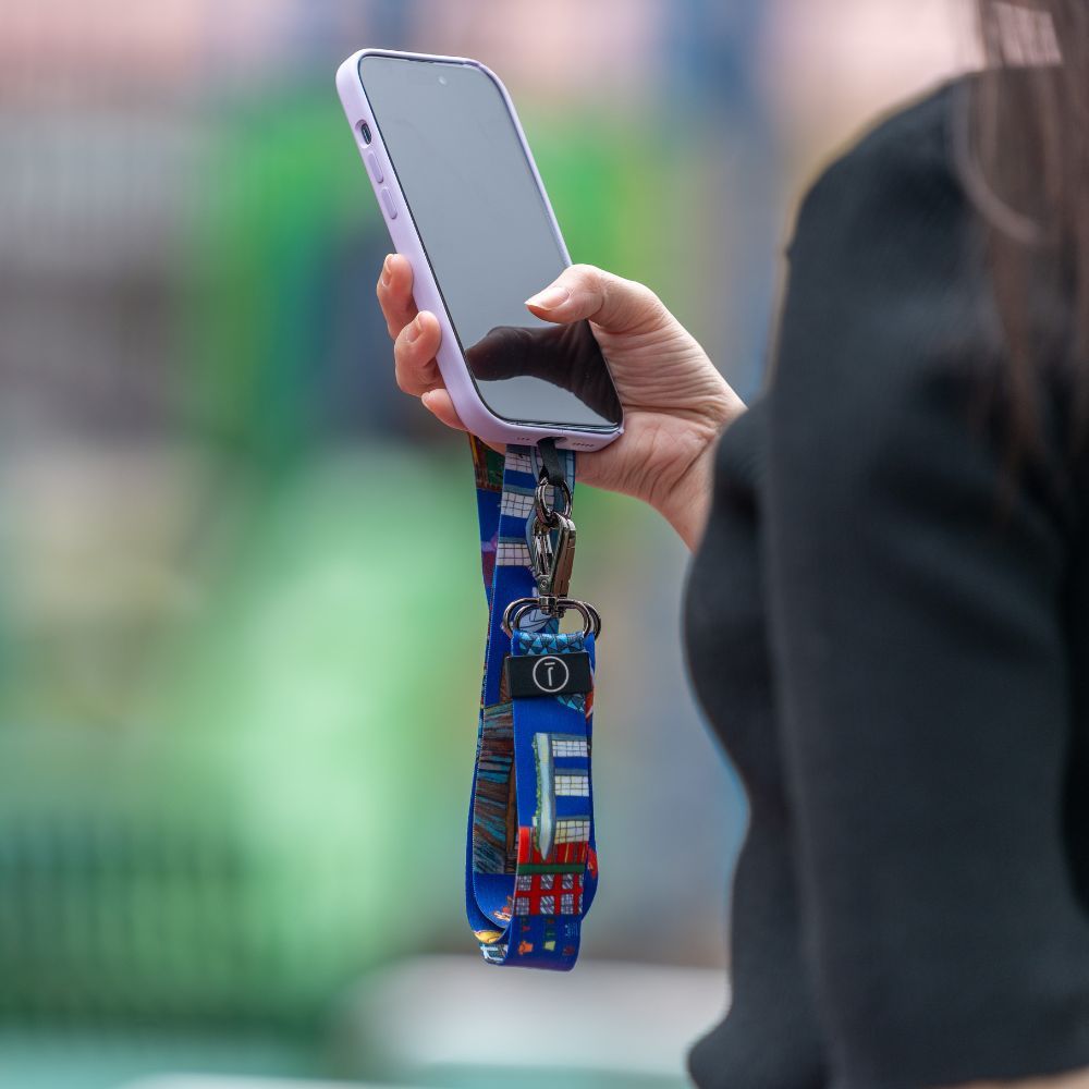 THREADS OF SINGAPORE COLLECTION - CROSS-BODY PHONE STRAP