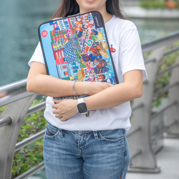 THREADS OF SINGAPORE COLLECTION - LAPTOP SLEEVE