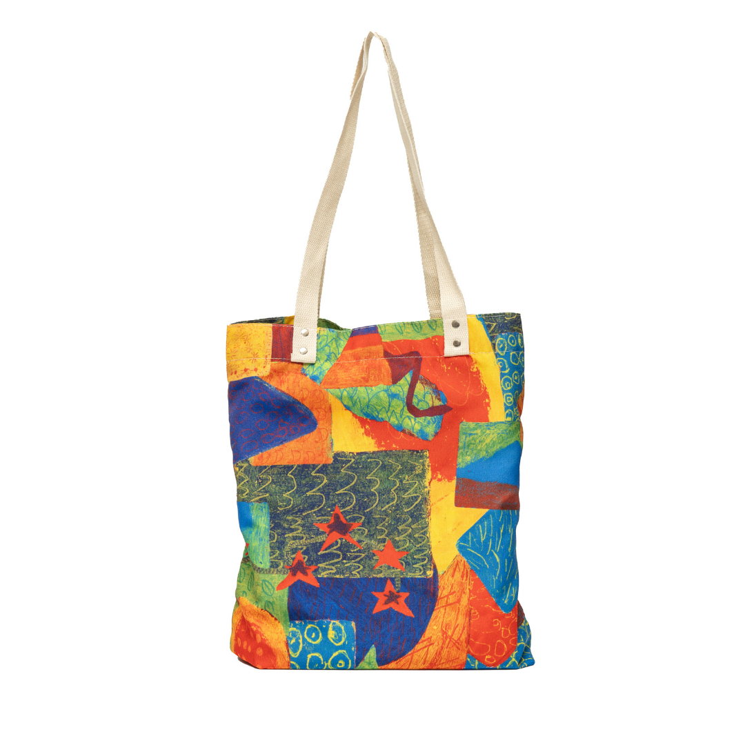 INSIDE OUT COLLECTION - SOFT CANVAS TOTE BAG