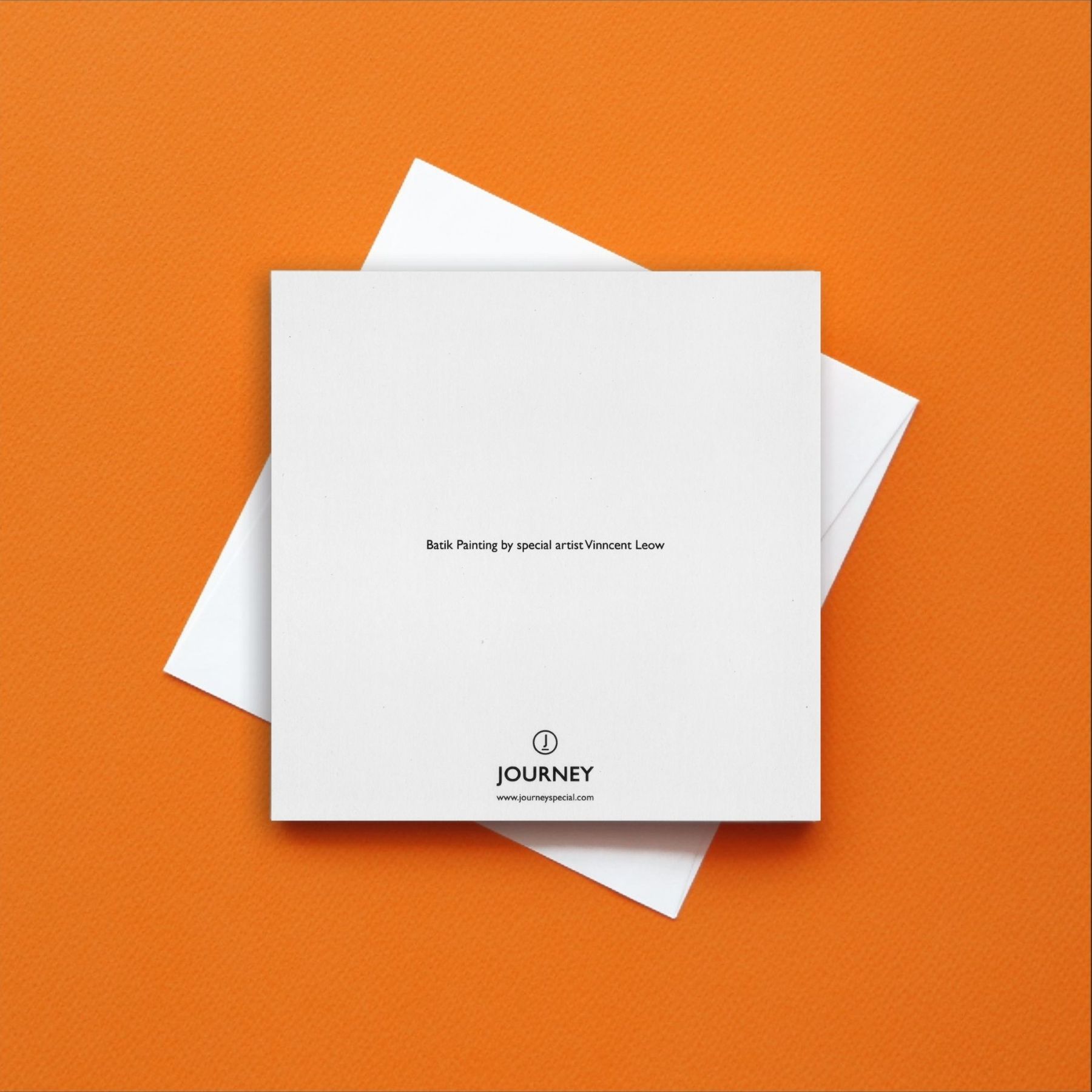 CARD - BATIK PAINTING