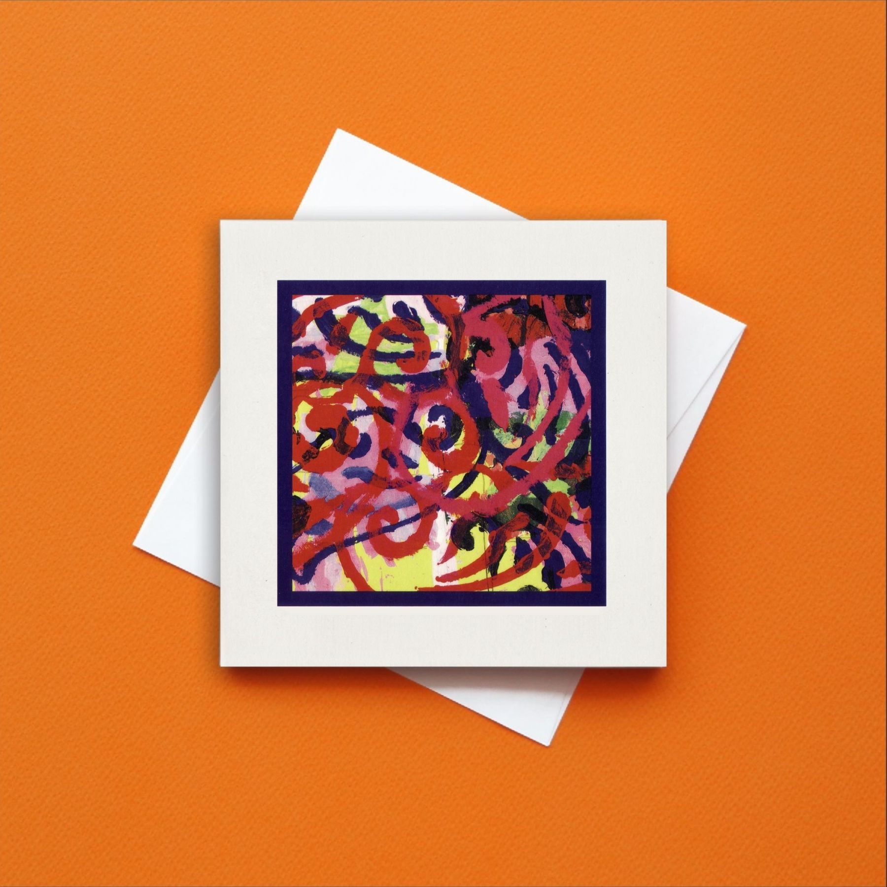 CARD - SHAPES AND COLOURS