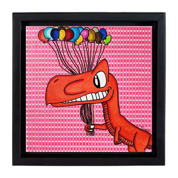 BALLOON-BOUND DINO BY THADDEUS CHEW