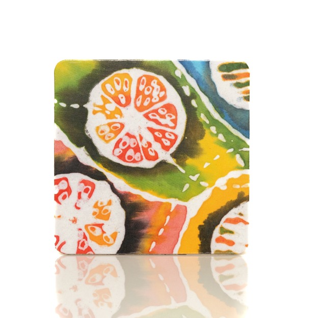 BATIK COLLECTION – CORK COASTER (SET OF EIGHT)