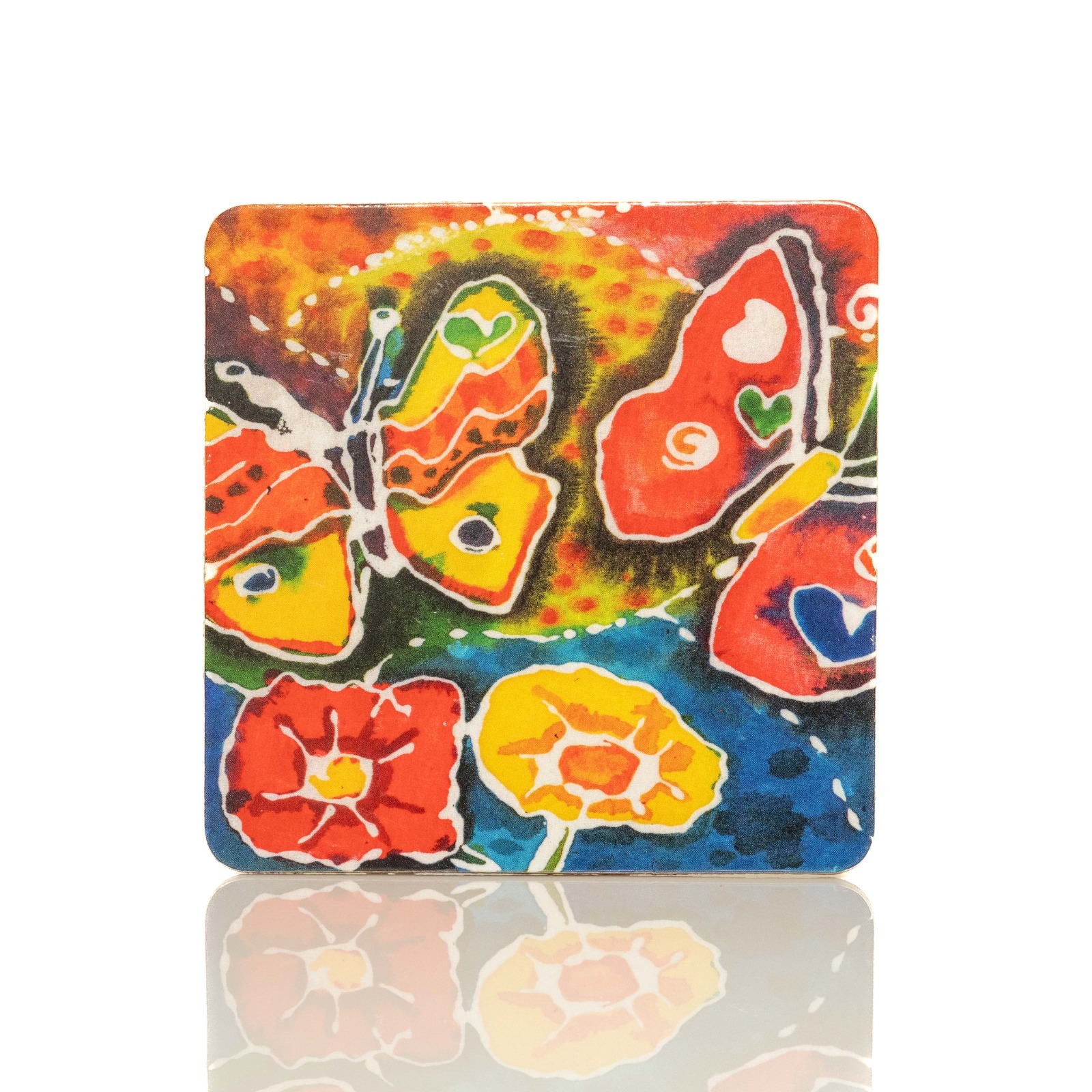 BATIK COLLECTION – CORK COASTER (SET OF EIGHT)
