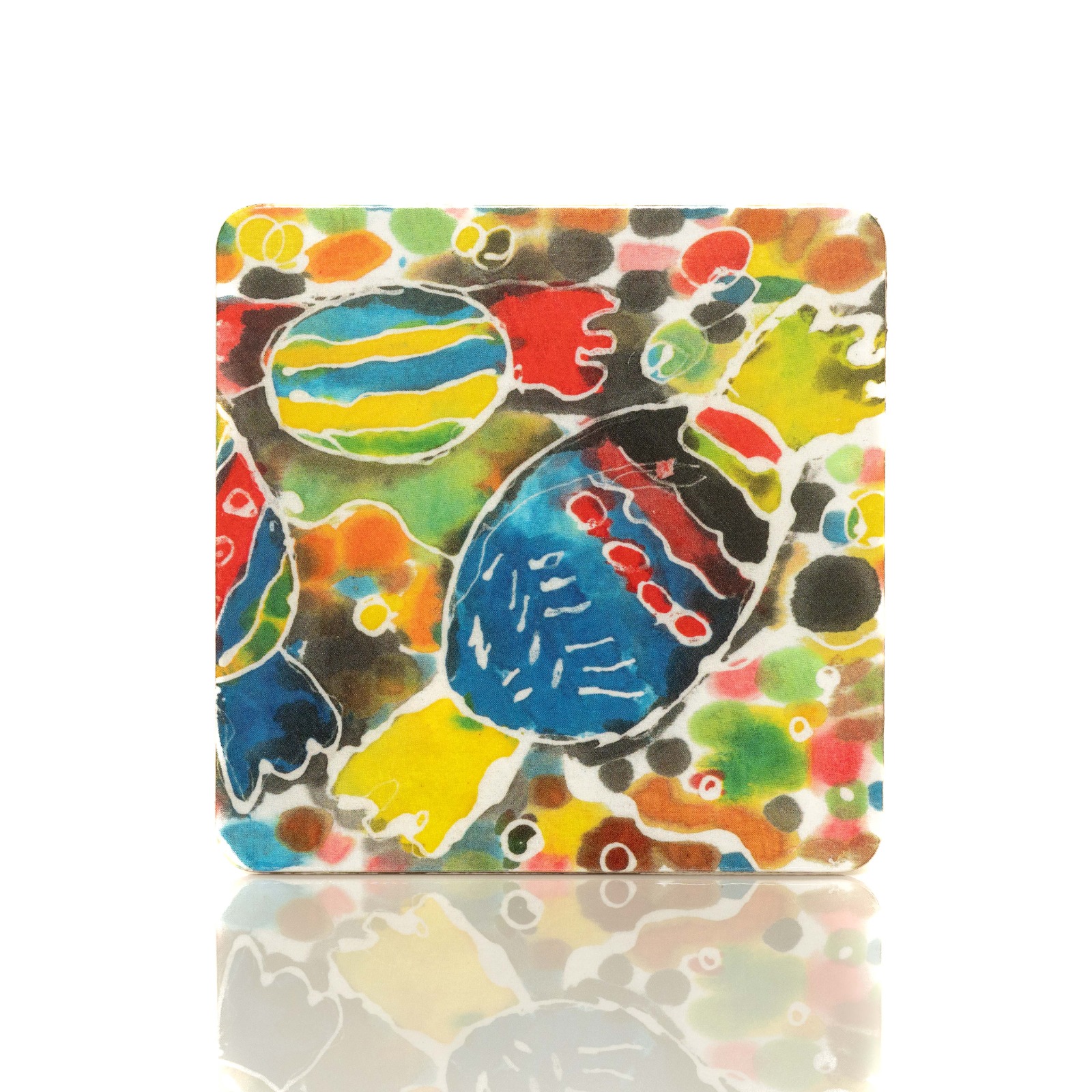 BATIK COLLECTION – CORK COASTER (SET OF EIGHT)