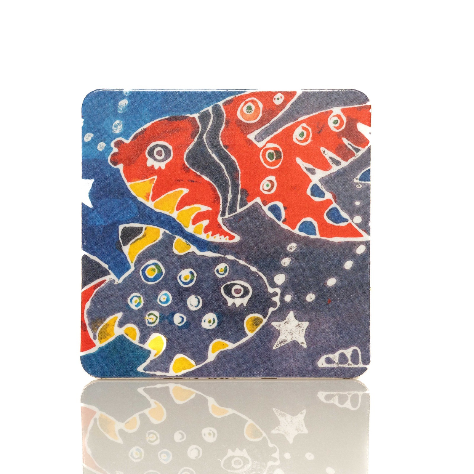 BATIK COLLECTION – CORK COASTER (SET OF EIGHT)