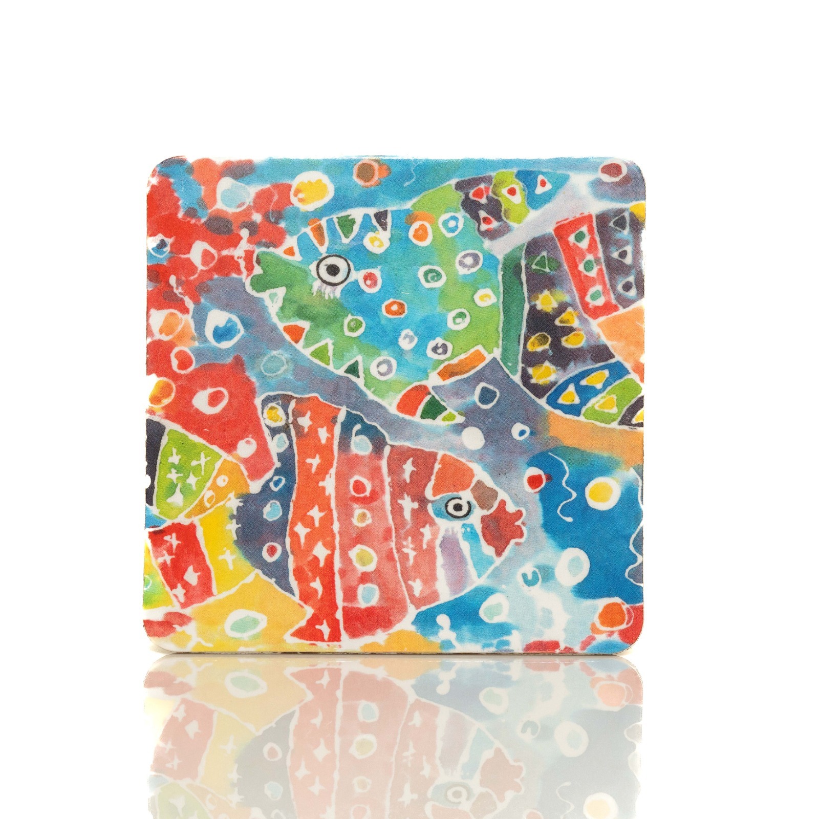 BATIK COLLECTION – CORK COASTER (SET OF EIGHT)