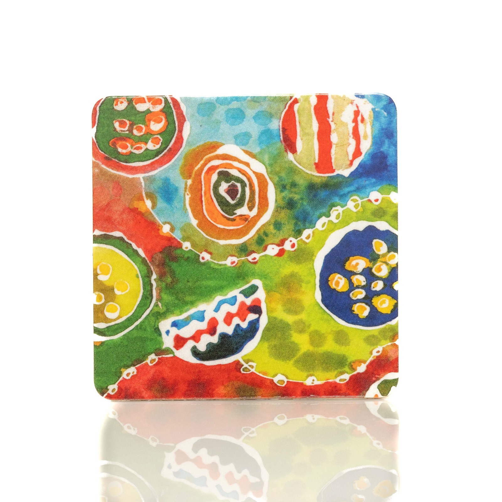 BATIK COLLECTION – CORK COASTER (SET OF EIGHT)