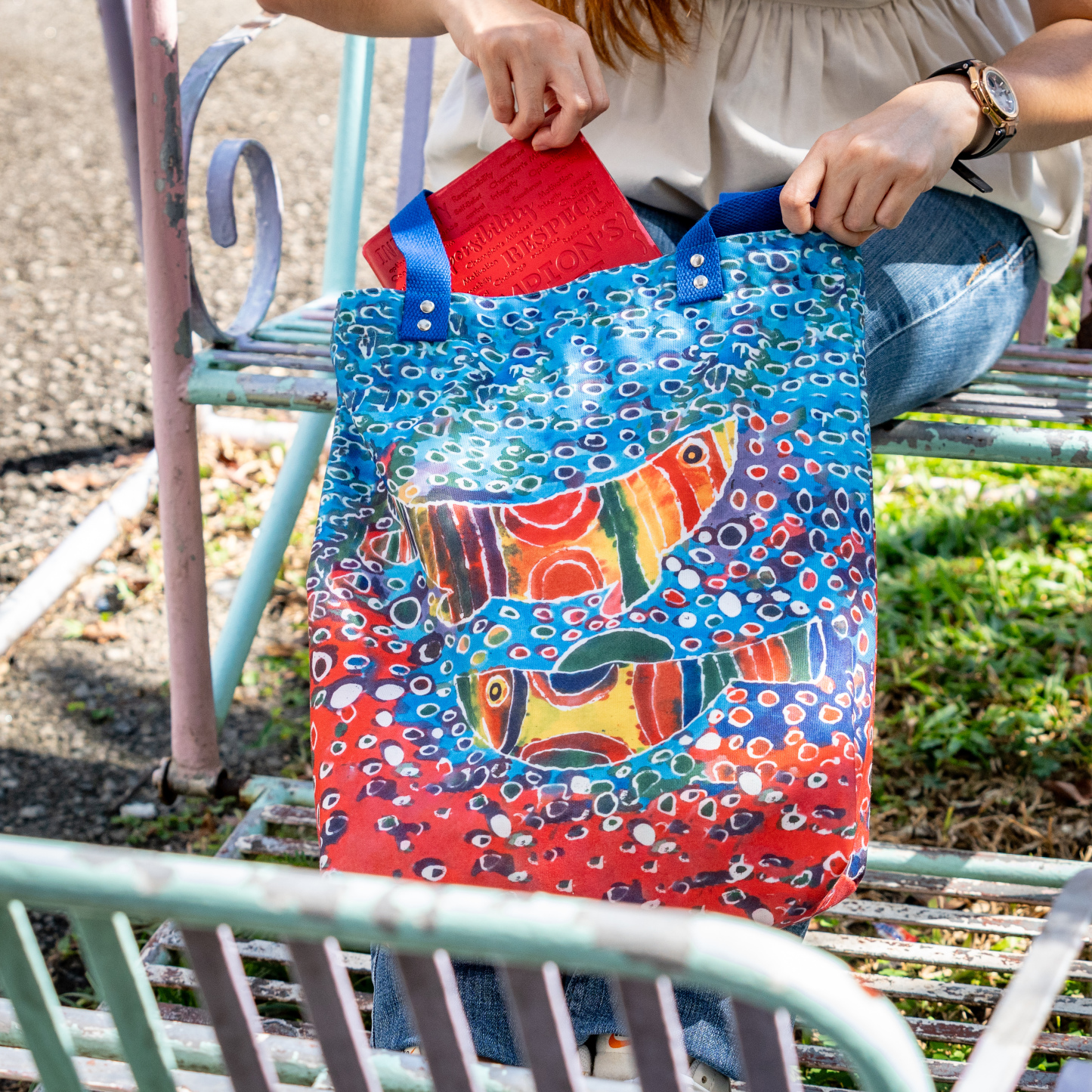 BATIK COLLECTION - SOFT CANVAS TOTE BAG