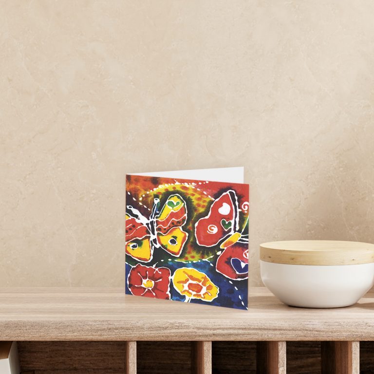CARD – BATIK PAINTING 2