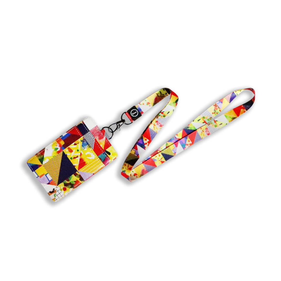 COLOURS OF LIFE COLLECTION - LANYARD WITH CARDHOLDER
