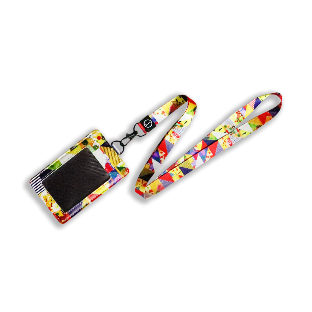 COLOURS OF LIFE COLLECTION - LANYARD WITH CARDHOLDER