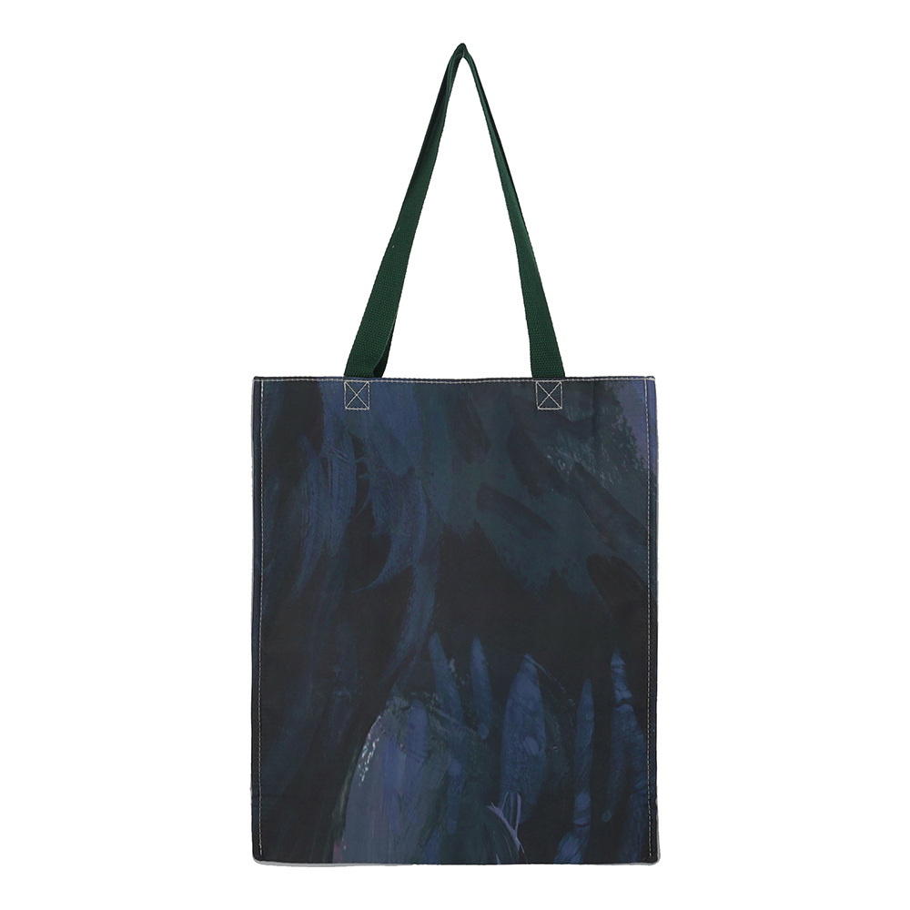 (JOURNEY LUXE) WILD WITHIN COLLECTION - CHIMPANZEE EMBROIDERY TOTE BAG