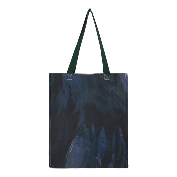 (JOURNEY LUXE) WILD WITHIN COLLECTION - CHIMPANZEE EMBROIDERY TOTE BAG
