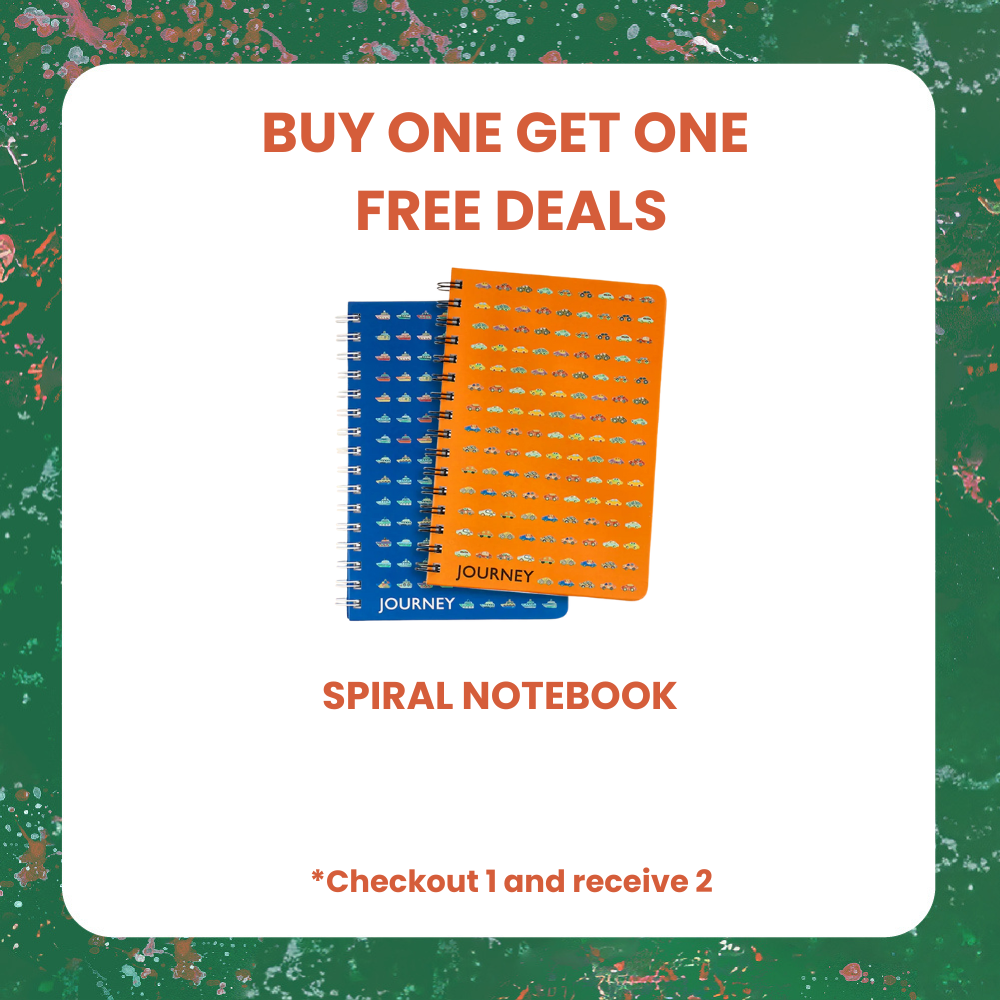 [CHRISTMAS BOGO DEAL 1+1] AUTOMOBILE COLLECTION – SPIRAL RING NOTEBOOK