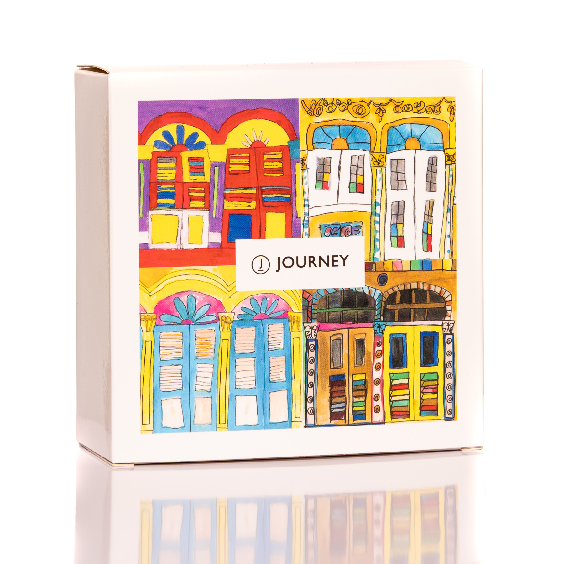 HERITAGE WINDOWS COLLECTION – CERAMIC COASTER (SET OF FOUR)