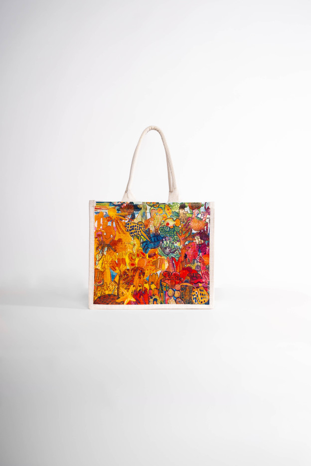 SEA MY WORLD COLLECTION - BOOK TOTE