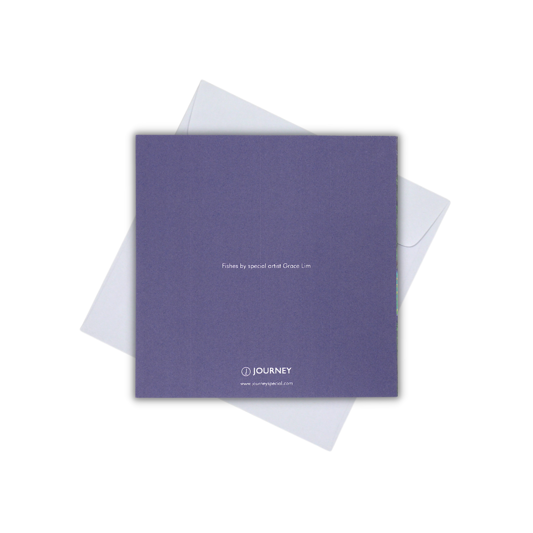 CARD - GET WELL SOON (FISHES)