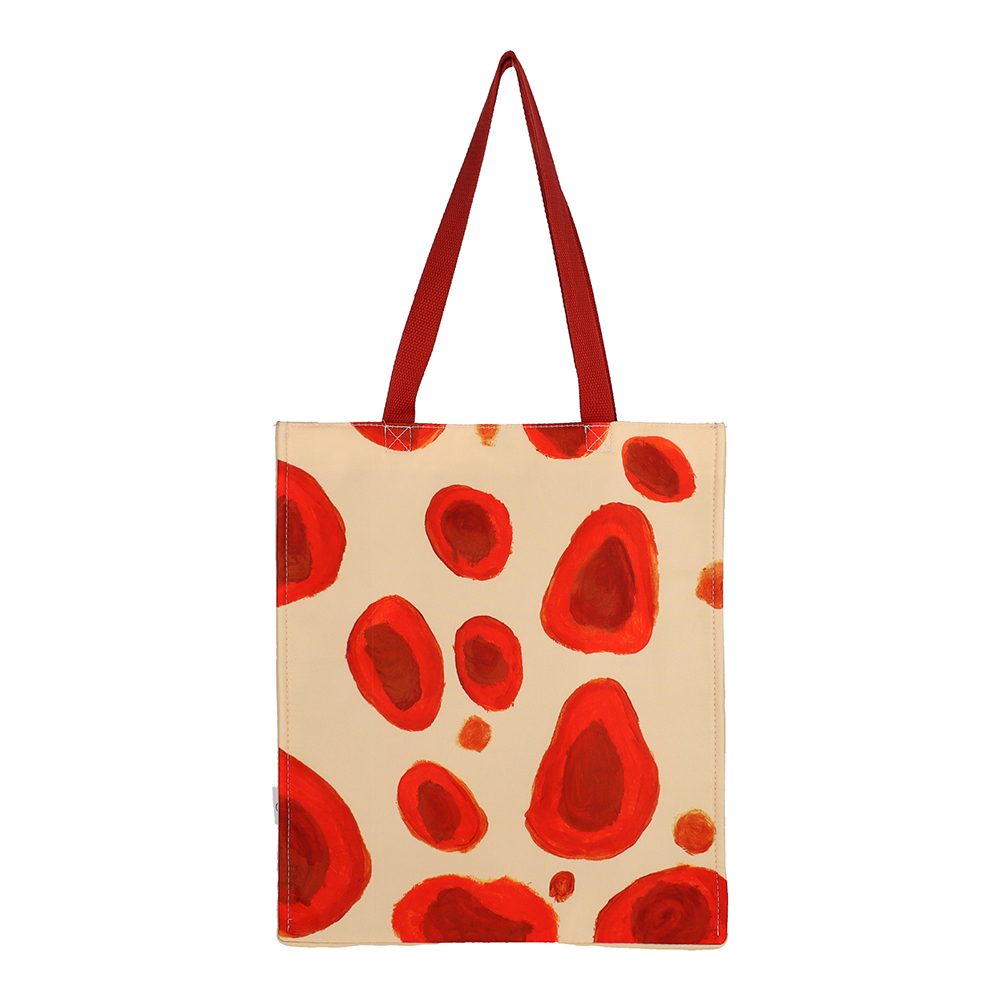 (JOURNEY LUXE) WILD WITHIN COLLECTION - GIRAFFE EMBROIDERY TOTE BAG