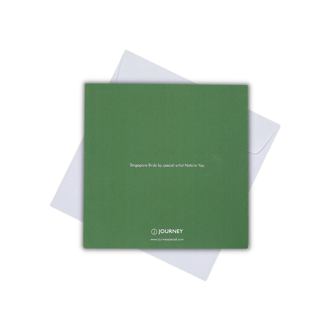 CARD - (2) HAPPY ANNIVERSARY (SINGAPORE BIRDS)
