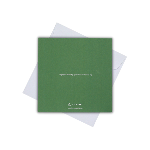 CARD - (2) HAPPY ANNIVERSARY (SINGAPORE BIRDS)