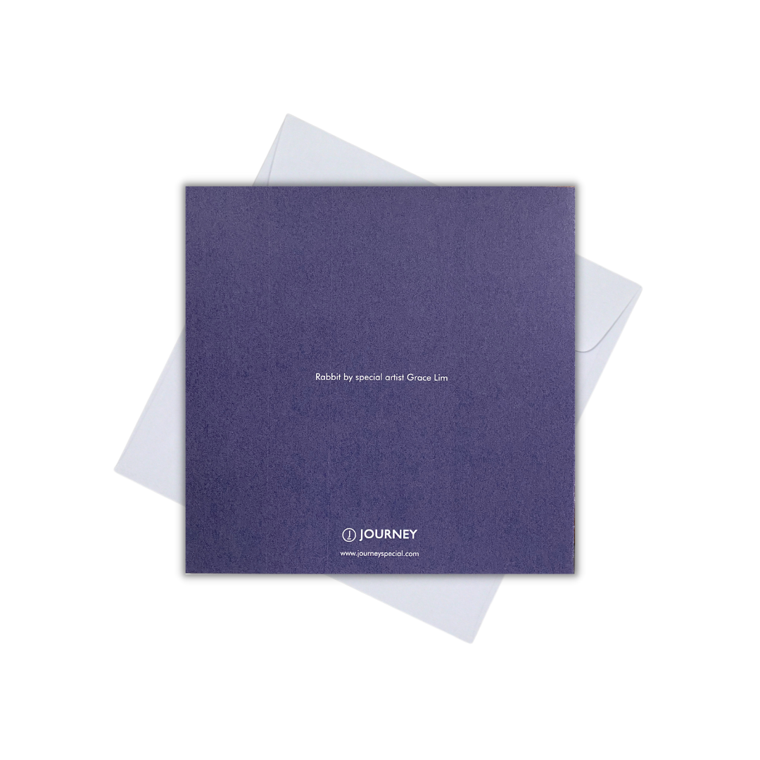 CARD - HAPPY BIRTHDAY (RABBIT)