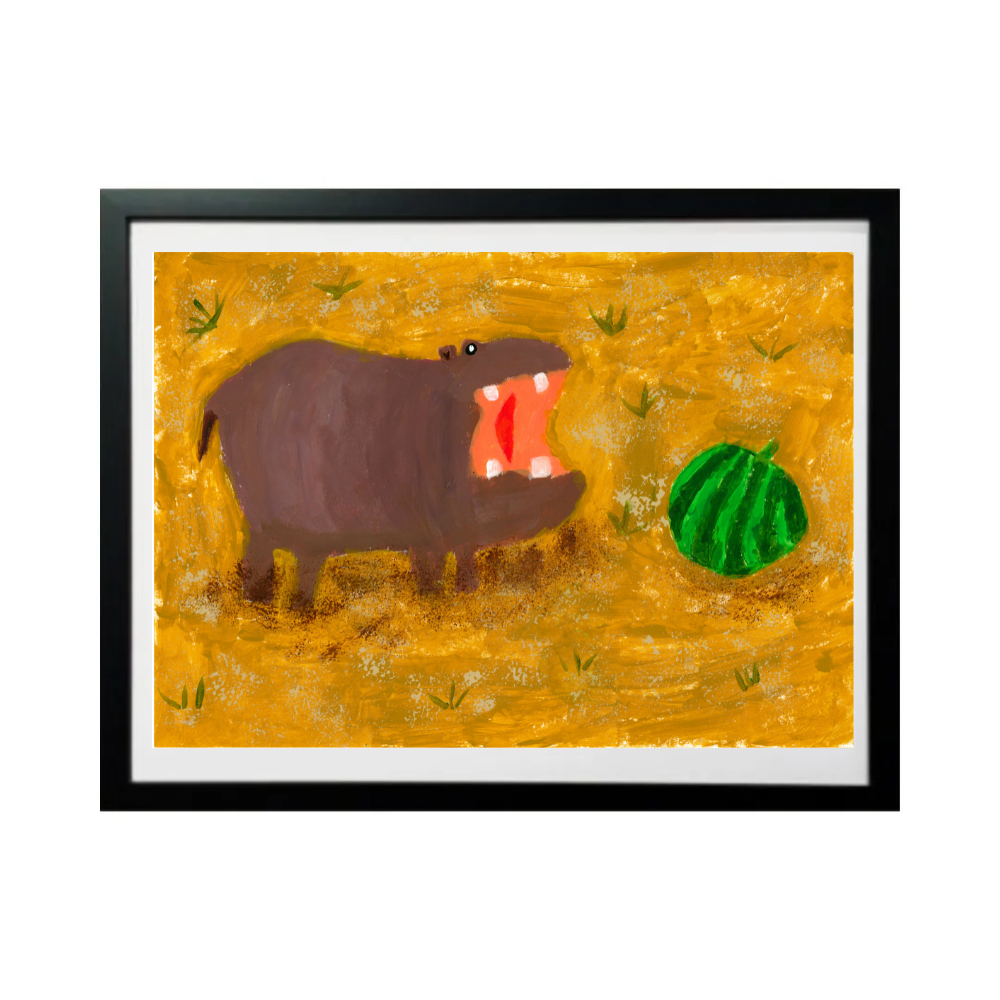 HIPPOPOTAMUS BY LYNNETTE LIM